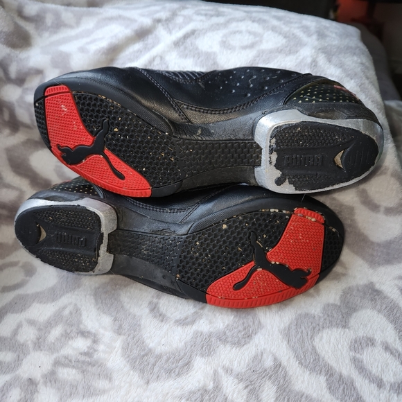 9 Puma Ducati driving sneaker shoe black with red details - Picture 5 of 11